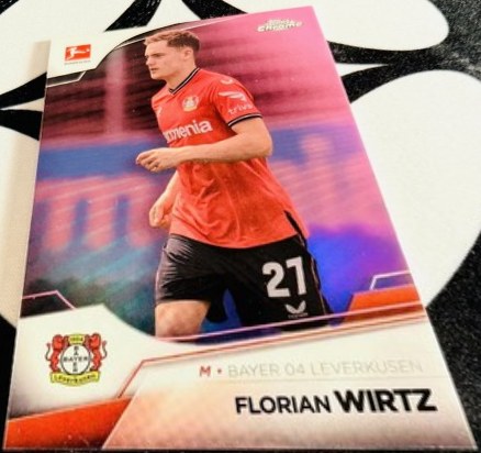 Florian Wirtz 2022 Topps Chrome Pink /75