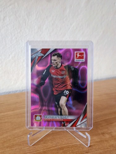 Florian Wirtz 2024 Topps Chrome Pink Lava /199