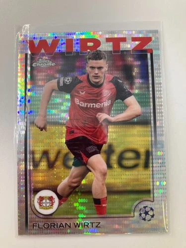 Florian Wirtz 2024 Topps Chrome Pulsar