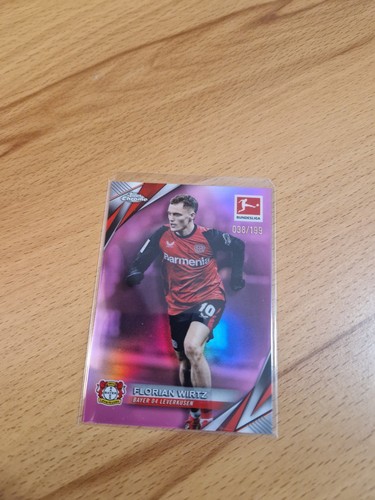 Florian Wirtz 2024 Topps Chrome Red /199