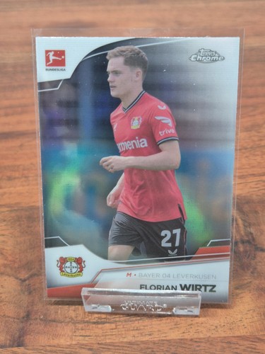 Florian Wirtz 2023 Topps Chrome Refractor