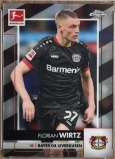 Florian Wirtz 2021 Topps Chrome Refractor