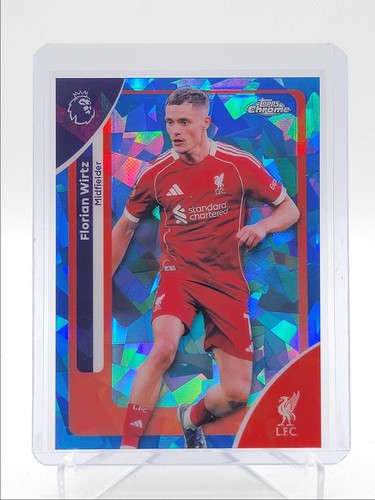 Florian Wirtz 2026 Topps Chrome Sapphire /10