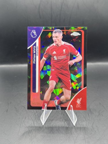 Florian Wirtz 2026 Topps Chrome Sapphire /10