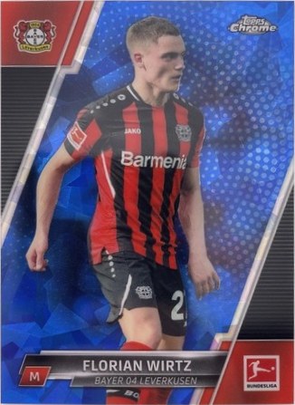 Florian Wirtz 2021 Topps Chrome Sapphire
