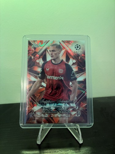 Florian Wirtz 2024 Topps Chrome Sapphire /25