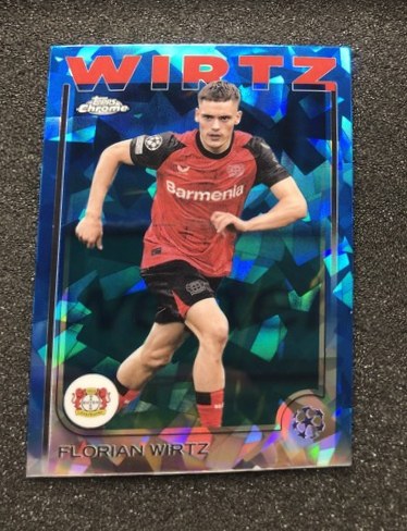 Florian Wirtz 2023 Topps Chrome Sapphire