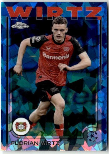 Florian Wirtz 2025 Topps Chrome Sapphire