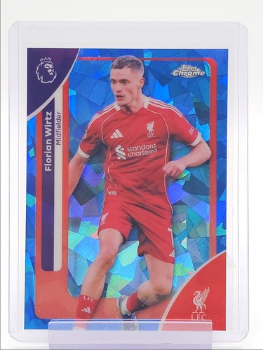 Florian Wirtz 2026 Topps Chrome Sapphire