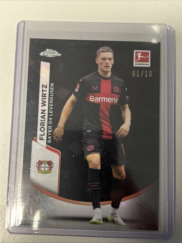 Florian Wirtz 2024 Topps Chrome Sapphire Black /10