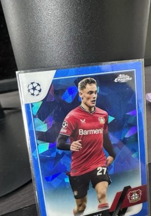 Florian Wirtz 2022 Topps Chrome Sapphire Edition