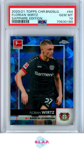Florian Wirtz 2020 Topps Chrome Sapphire Edition