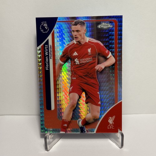 Florian Wirtz 2026 Topps Chrome Silver Refractor