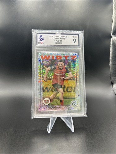 Florian Wirtz 2024 Topps Chrome Speckle Refractor