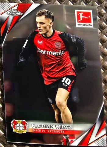 Florian Wirtz 2024 Topps Chrome UEFA Club Competitions