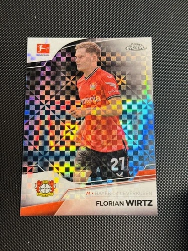 Florian Wirtz 2022 Topps Chrome X-Fractor /250