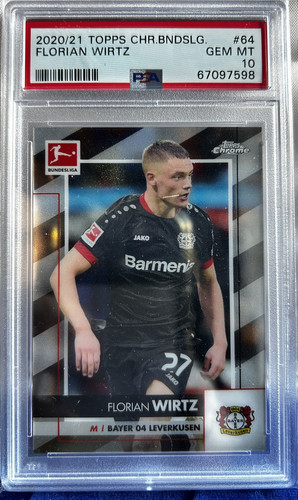 Florian Wirtz 2021 Topps Cromo Bundesliga