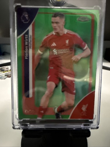 Florian Wirtz 2026 Topps Cromo Premier League Verde Refractor /99