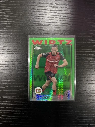 Florian Wirtz 2024 Topps Cromo UEFA Verde /99