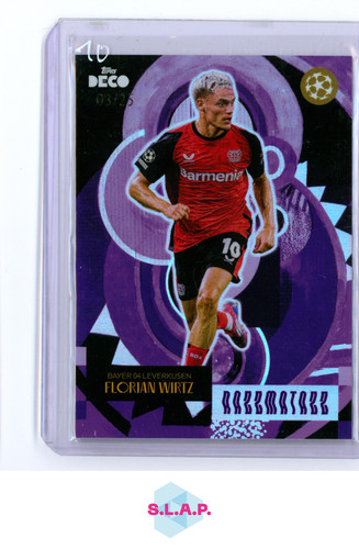 Florian Wirtz 2025 Topps Deco Purple