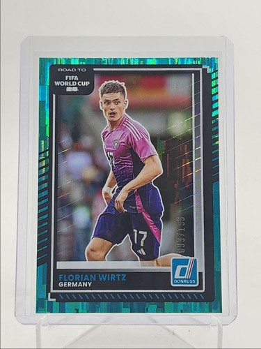 Florian Wirtz 2025 Panini Donruss Copa Mundial Azul Verde /199