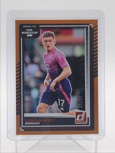 Florian Wirtz 2025 Panini Donruss Copa Mundial FIFA Naranja /99