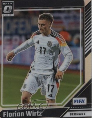 Florian Wirtz 2024 Panini Donruss FIFA Optic Holo Prizm