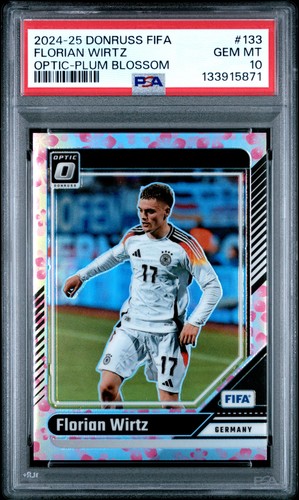 Florian Wirtz 2024 Panini Donruss FIFA Óptica Flor de Ciruela #133