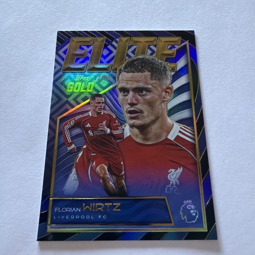 Florian Wirtz 2025 Topps Elite Gold /99