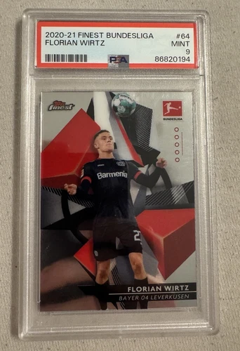 Florian Wirtz 2021 Topps Finest Chrome