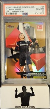Florian Wirtz 2020 Topps Finest Gold /50