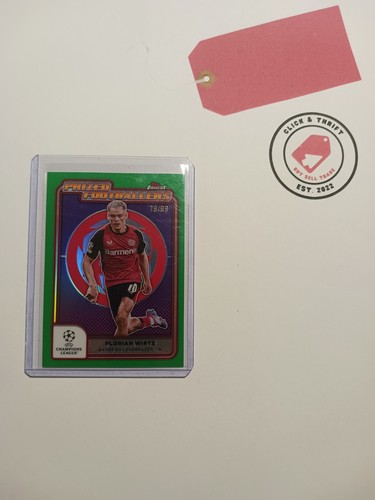 Florian Wirtz 2024 Topps Finest Green /99
