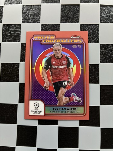 Florian Wirtz 2024 Topps Finest Oro Rosa /75
