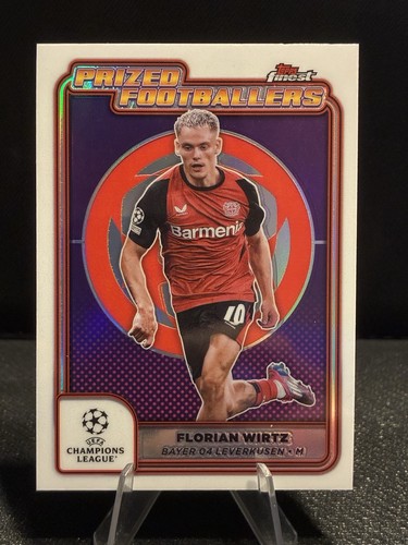 Florian Wirtz 2024 Topps Finest PF-11