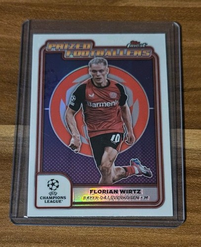 Florian Wirtz 2024 Topps Finest Purple Red