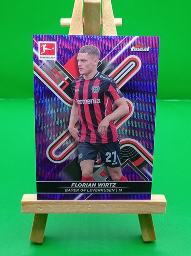 Florian Wirtz 2021 Topps Finest Purple Wave /250