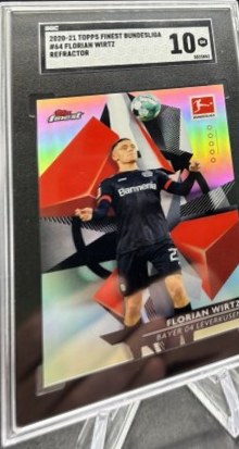 Florian Wirtz 2020 Topps Finest Refractor