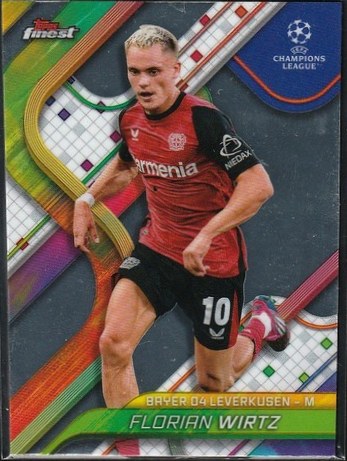 Florian Wirtz 2024 Topps Finest UEFA 1