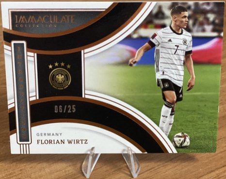 Florian Wirtz 2024 Panini Immaculate /19
