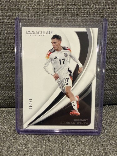 Florian Wirtz 2024 Panini Immaculate /40