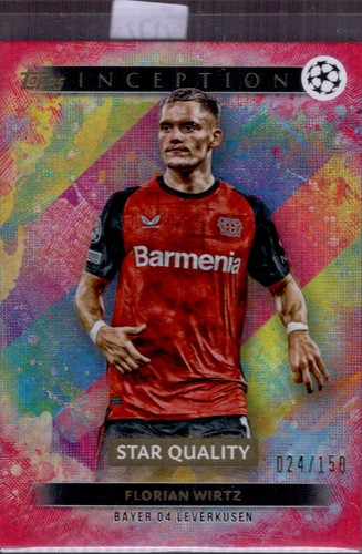 Florian Wirtz 2024 Topps Inception /150