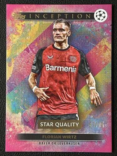 Florian Wirtz 2024 Topps Inception Pink /75