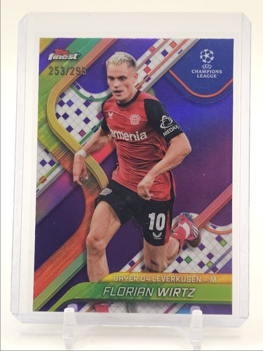 Florian Wirtz 2024 Topps Mejor Purple Refractor /299