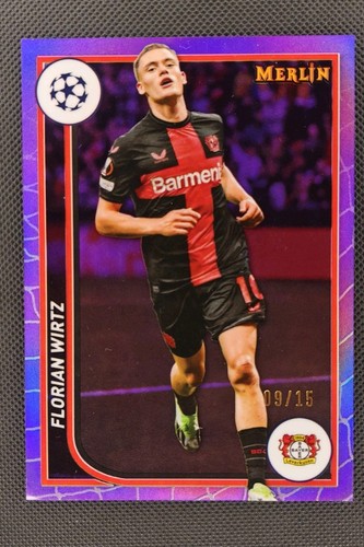 Florian Wirtz 2023 Topps Merlin Chrome /15
