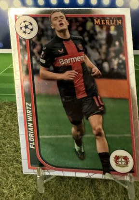 Florian Wirtz 2024 Panini Merlin Chrome