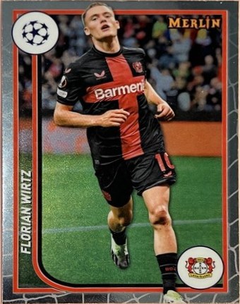 Florian Wirtz Topps Merlin Chrome