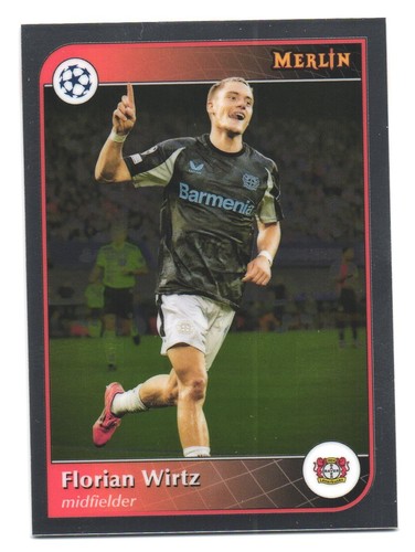 Florian Wirtz 2024 Topps Merlin Chrome