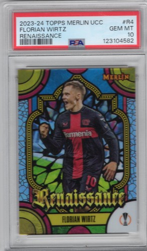 Florian Wirtz 2023 Topps Merlin Chrome