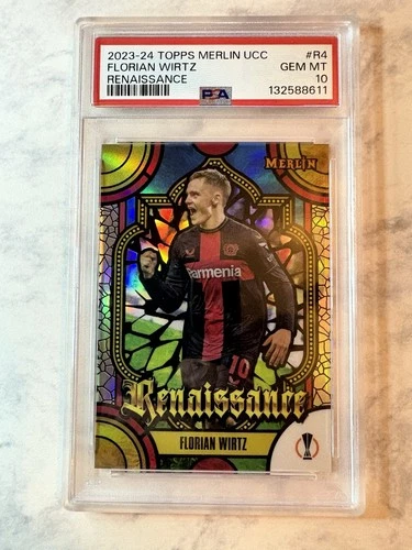 Florian Wirtz 2024 Topps Merlin Chrome