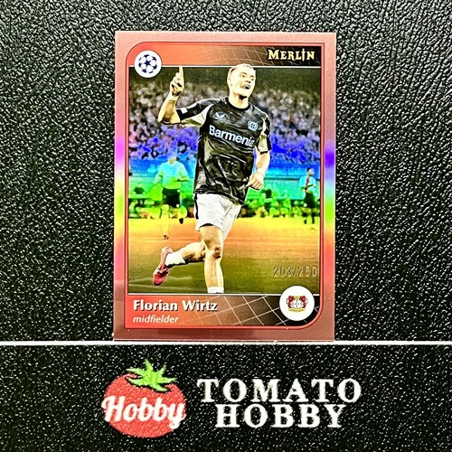 Florian Wirtz 2024 Topps Merlin Chrome Gold Pink Refractor /250